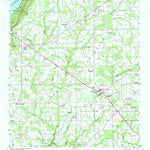 United States Geological Survey Dutton, AL (1947, 24000-Scale) digital map
