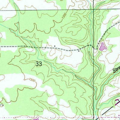 United States Geological Survey Dutton, AL (1947, 24000-Scale) digital map
