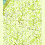 United States Geological Survey Dutton, AL (1950, 24000-Scale) digital map