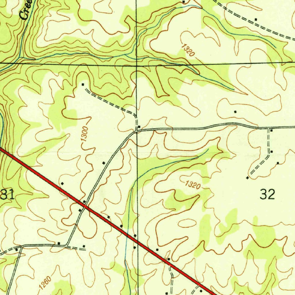 Dutton, AL (1950, 24000-Scale) Map by United States Geological Survey ...
