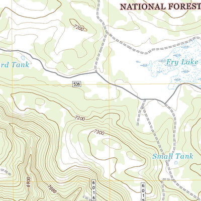United States Geological Survey Dutton Hill, AZ (2021, 24000-Scale) digital map