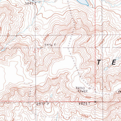 United States Geological Survey Dutton, MT (1987, 24000-Scale) digital map