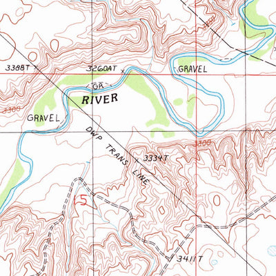 United States Geological Survey Dutton NE, MT (1987, 24000-Scale) digital map