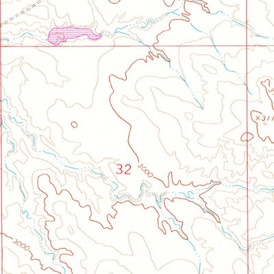 United States Geological Survey Dutton Ranch, MT (1963, 24000-Scale) digital map