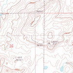 United States Geological Survey Dutton SE, MT (1987, 24000-Scale) digital map