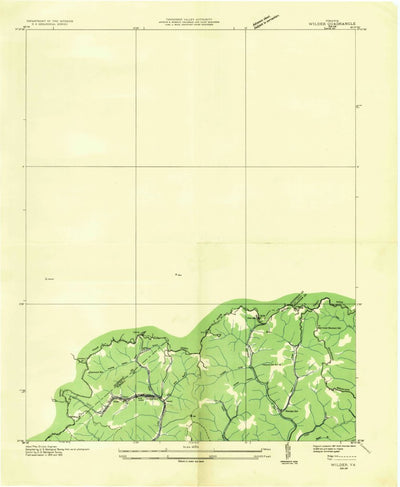 United States Geological Survey Duty, VA (1935, 24000-Scale) digital map