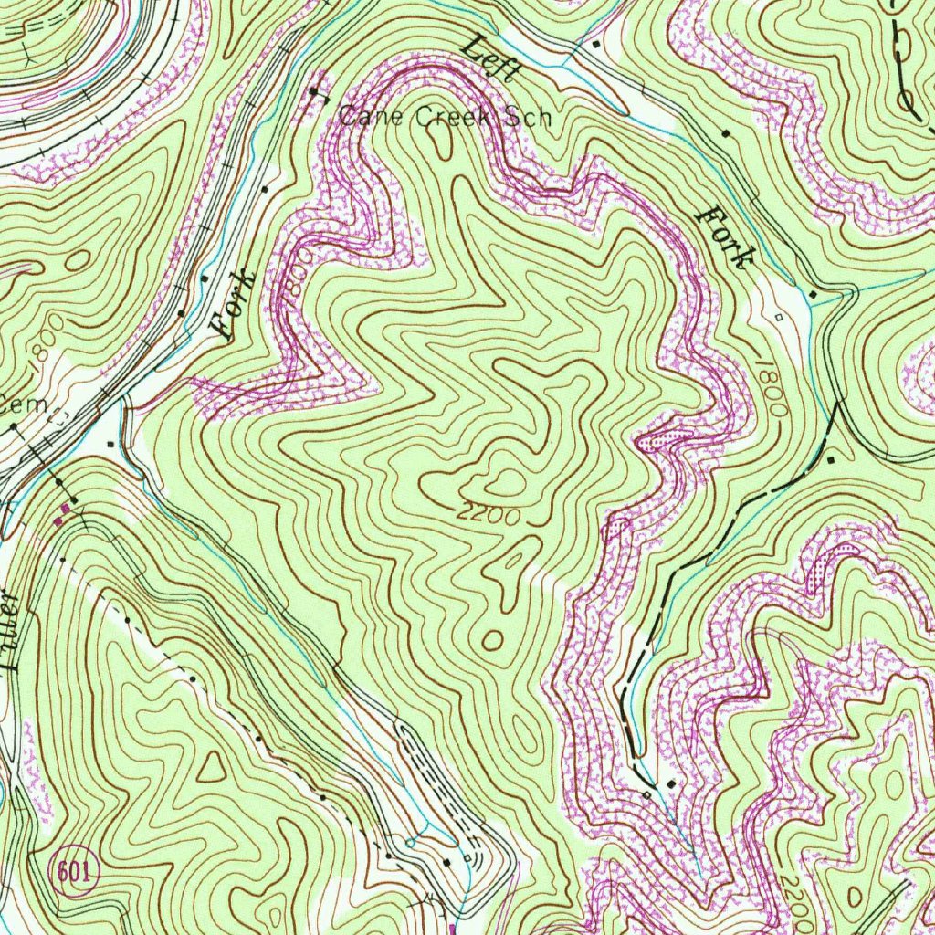 Duty, VA (1958, 24000-Scale) Map by United States Geological Survey ...