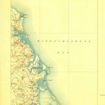 United States Geological Survey Duxbury, MA (1888, 62500-Scale) digital map