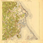 United States Geological Survey Duxbury, MA (1941, 31680-Scale) digital map