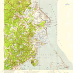 United States Geological Survey Duxbury, MA (1947, 24000-Scale) digital map