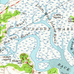 United States Geological Survey Duxbury, MA (1961, 24000-Scale) digital map