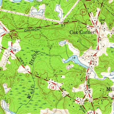 United States Geological Survey Duxbury, MA (1961, 24000-Scale) digital map
