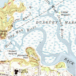 United States Geological Survey Duxbury, MA (1974, 24000-Scale) digital map