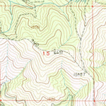 United States Geological Survey Duzel Rock, CA (1984, 24000-Scale) digital map