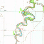 United States Geological Survey Dwight, ND-MN (1964, 24000-Scale) digital map