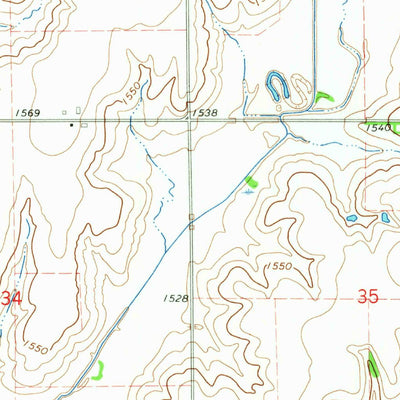 United States Geological Survey Dwight, NE (1966, 24000-Scale) digital map