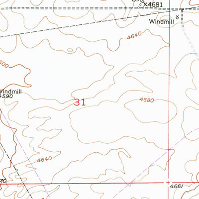 United States Geological Survey Dwyer, WY (1951, 24000-Scale) digital map