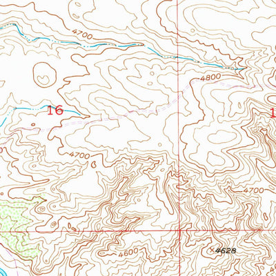 United States Geological Survey Dwyer, WY (1951, 24000-Scale) digital map