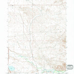 United States Geological Survey Dwyer, WY (1990, 24000-Scale) digital map