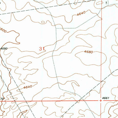United States Geological Survey Dwyer, WY (1990, 24000-Scale) digital map