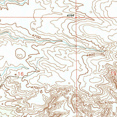 United States Geological Survey Dwyer, WY (1990, 24000-Scale) digital map