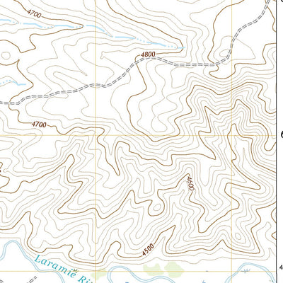 United States Geological Survey Dwyer, WY (2021, 24000-Scale) digital map