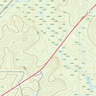 United States Geological Survey Dyas, AL (2020, 24000-Scale) digital map