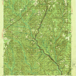 United States Geological Survey Dyas, AL-FL (1944, 62500-Scale) digital map