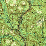 United States Geological Survey Dyas, AL-FL (1944, 62500-Scale) digital map