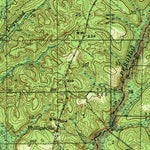 United States Geological Survey Dyas, AL-FL (1944, 62500-Scale) digital map