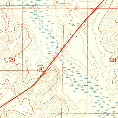United States Geological Survey Dyas, AL-FL (1994, 24000-Scale) digital map