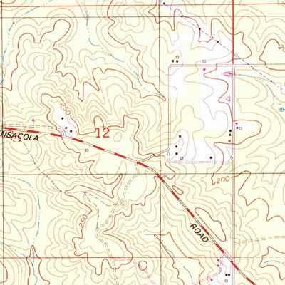 United States Geological Survey Dyas, AL-FL (1994, 24000-Scale) digital map