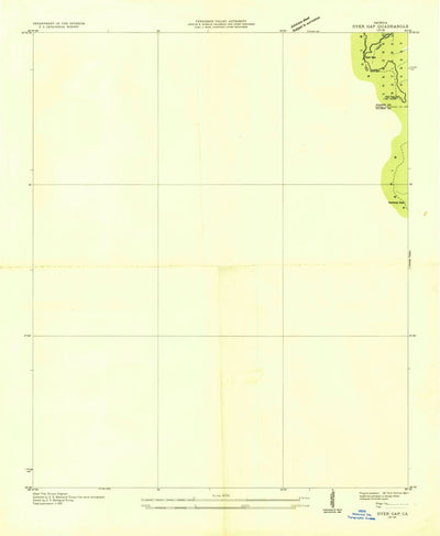 United States Geological Survey Dyer Gap, GA (1959, 24000-Scale) digital map