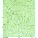 United States Geological Survey Dyer Gap, GA (1988, 24000-Scale) digital map