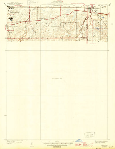United States Geological Survey Dyer, IN-IL (1929, 24000-Scale) digital map