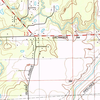 United States Geological Survey Dyer, IN-IL (1990, 24000-Scale) digital map