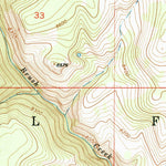 United States Geological Survey Dyer Mountain, UT (1950, 24000-Scale) digital map