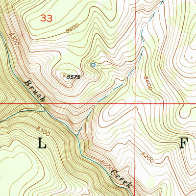 United States Geological Survey Dyer Mountain, UT (1950, 24000-Scale) digital map