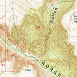 United States Geological Survey Dyer Mountain, UT (1950, 24000-Scale) digital map