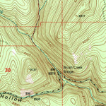 United States Geological Survey Dyer Mountain, UT (1996, 24000-Scale) digital map