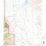 United States Geological Survey Dyer, NV-CA (1994, 24000-Scale) digital map
