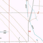 United States Geological Survey Dyer, NV-CA (1994, 24000-Scale) digital map