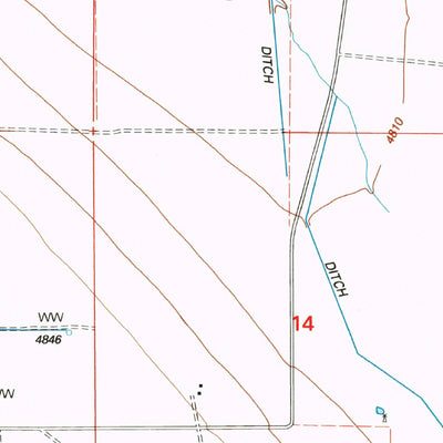 United States Geological Survey Dyer, NV-CA (1994, 24000-Scale) digital map