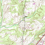 United States Geological Survey Dyer, TN (1953, 24000-Scale) digital map