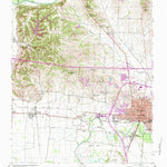 United States Geological Survey Dyersburg, TN (1952, 24000-Scale) digital map