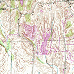 United States Geological Survey Dyersburg, TN (1952, 24000-Scale) digital map