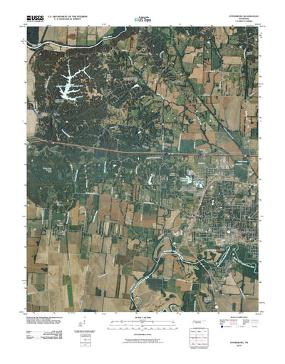 United States Geological Survey Dyersburg, TN (2010, 24000-Scale) digital map