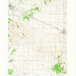 United States Geological Survey Dyersville East, IA (1965, 24000-Scale) digital map