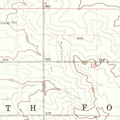 United States Geological Survey Dyersville West, IA (1965, 24000-Scale) digital map