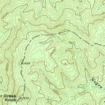 United States Geological Survey Dysartsville, NC (1962, 24000-Scale) digital map